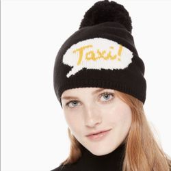 Kate Spade “Taxi” Beanie (new)