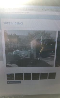 2012 IHI 35N Mini Excavator