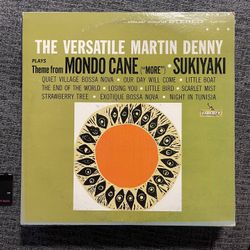 MARTIN DENNY: the versatile LIBERTY 12" LP 33 RPM