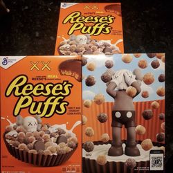kaws limited edition reeses puffs