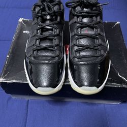 Jordan 11 Retro Low 72-10 2022  Size 12