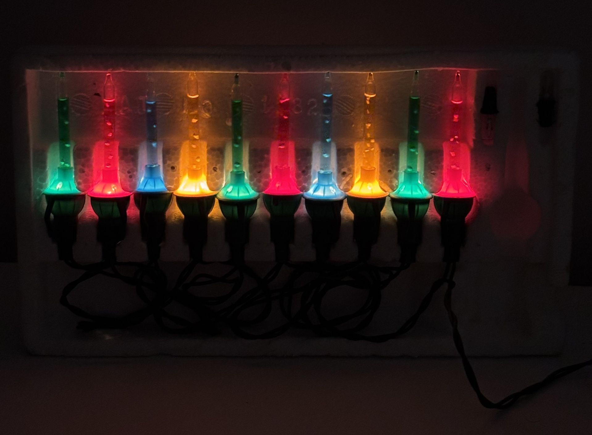 ✨ Mid-Century TIMCO Bubble Lights – Set of 10 – Original Packaging! ✨Read Full Description Below