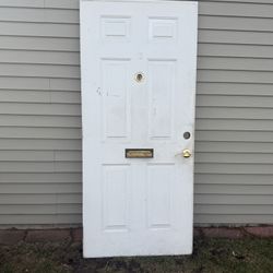 36" X 80" Steel Entry Door 