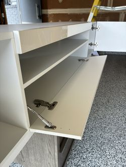 White TV Stand