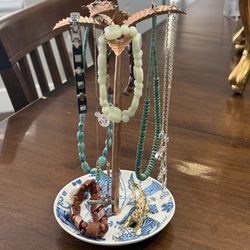 Jewelry Stand & Tray