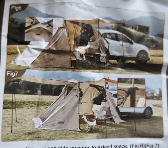 KAMPKEPER SUV CAR CAMPING TENT