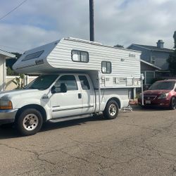 F-250 diesel 7.3  (2000) Lance Camper(2005)