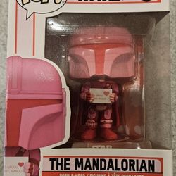 Valantines Grogu And Mando Pop