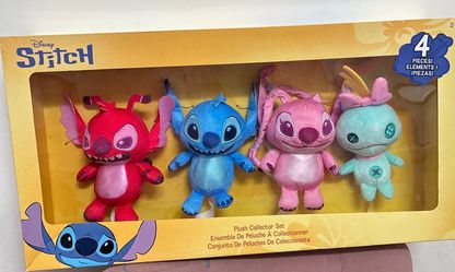Disney Stitch Plush Collector Set