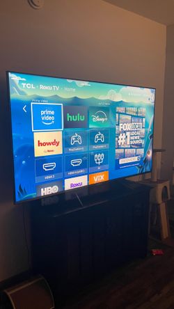 75" TCL Smart TV in perfect condition