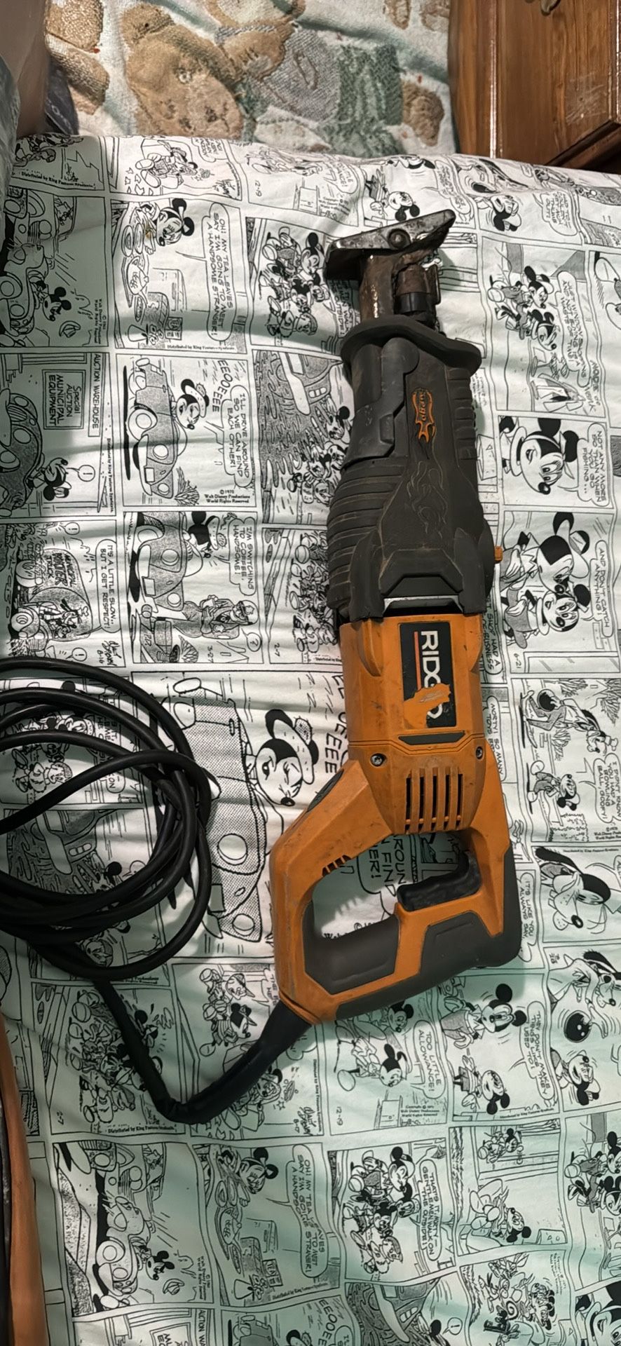 Ridgid R3002 Fuego 8.5 Amp Reciprocating Saw