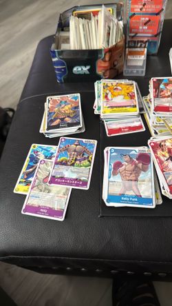 One piece trading card lot