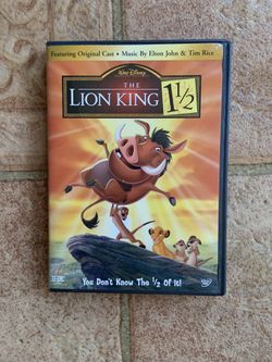 Disney Lion King 1 1/2 Movie