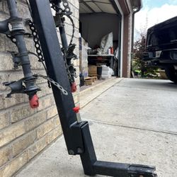 YAKIMA DoubleDown 4 - Tilting Hitch-Mounted Bike Rack for Cars, SUVs, Trucks and More, Fits 1.25” and 2” Hitches, Anti-Sway and Folding Arms, Carries 