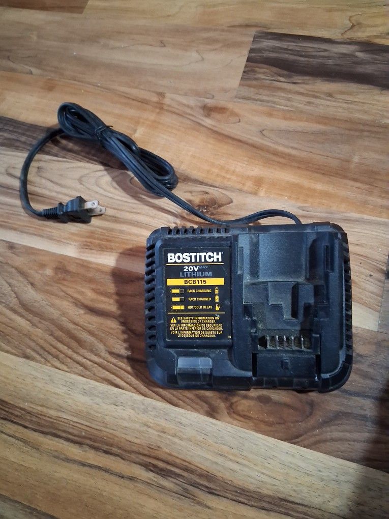 Bostich 20 Volt Battery Charger $25