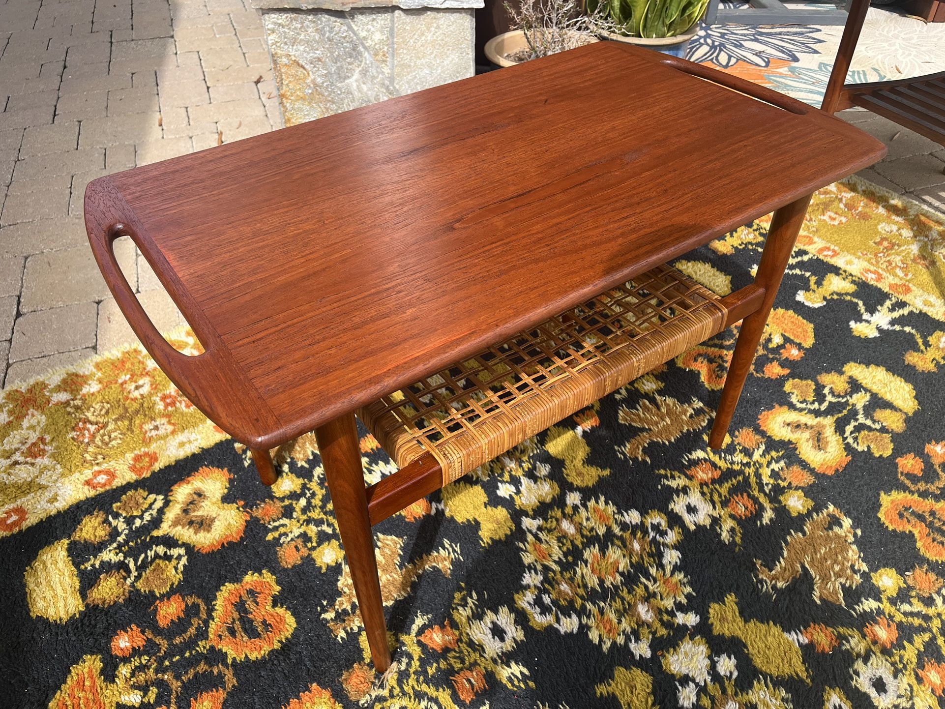 Beautiful Mid Century Danish Side Table 
