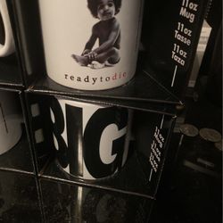 Notorious B.I.G. (Biggie Smalls) Coffee Mugs $12 Each/ 2 For $25