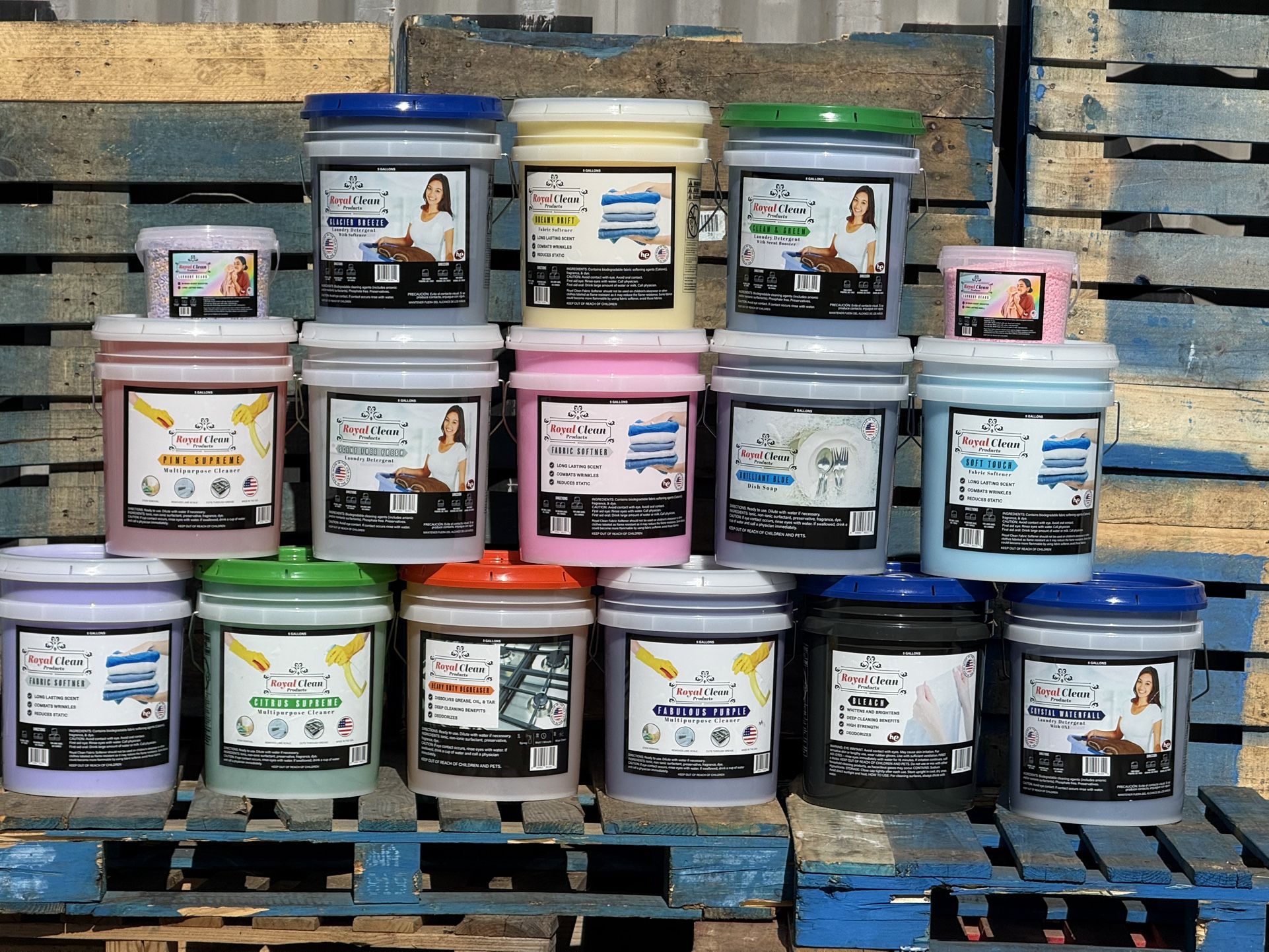 5 Gallon Cleaning Products 