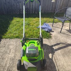 Greenworks Pro Electric Lawnmower For Sale At Half Price - $300 