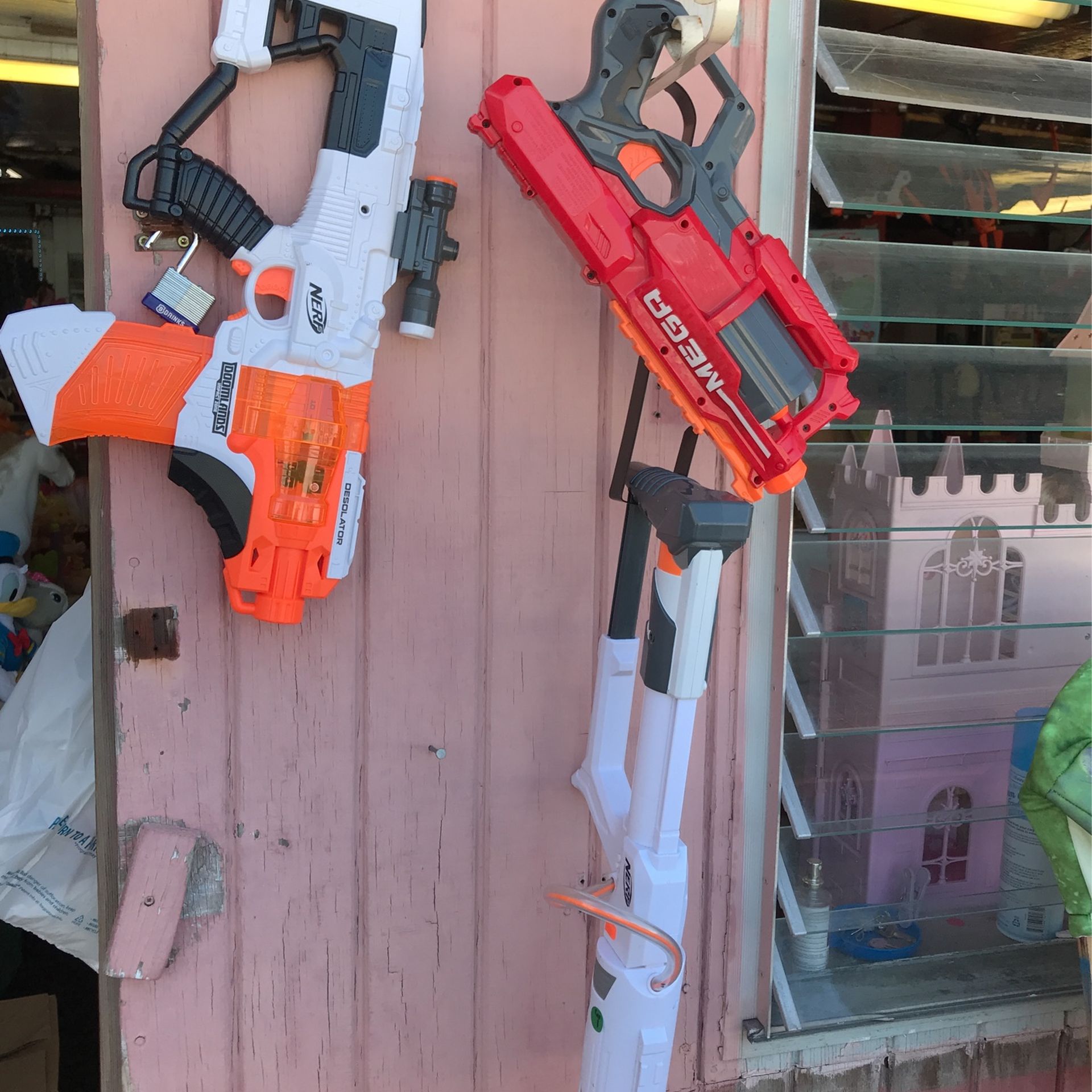 Nerf Guns And Add Ons Over 30 Guns At Least 20 Extras