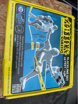 49 Ft  Gibbon Classic Slackline Set