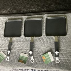 (3) Culinary Elements Grilled Cheese Pans