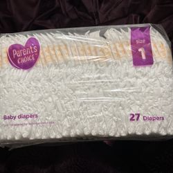 Parents Choice And Huggies Size 1