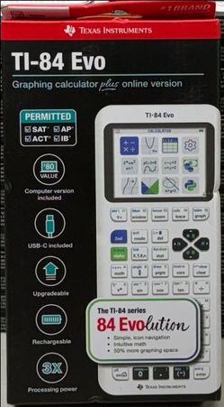 Texas Instruments TI-84 Evo Graphing Calculator Plus Online Version ~ Brand New