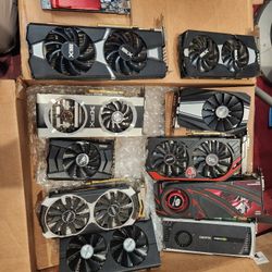 COMPUTER GPU GRAPHICS CARDS PARTS / REPAIR