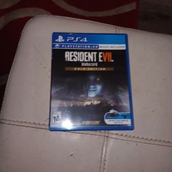 Resident Evil Biohazard Gold Edition  PS4