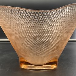  Antique /Vintage Pink (Depression ?) Glass Bowl