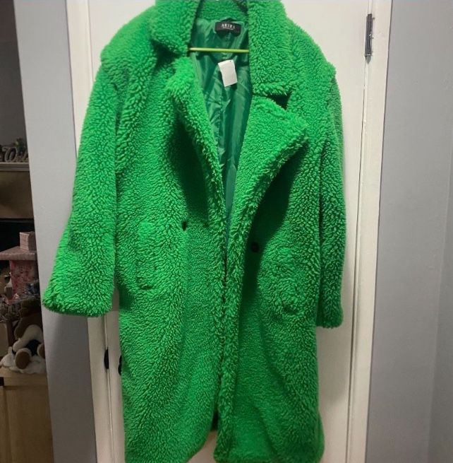 Green Akira Coat
