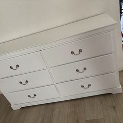 White dresser