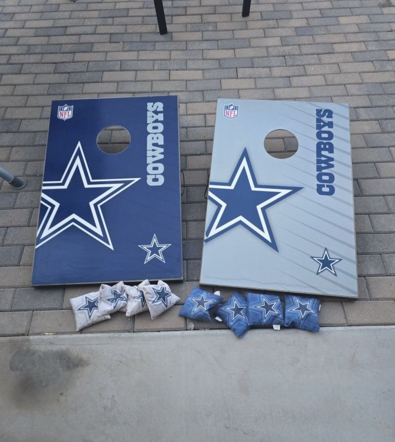 Dallas Cowboys Cornhole Set With Bean Bags NFL Football Cowboy