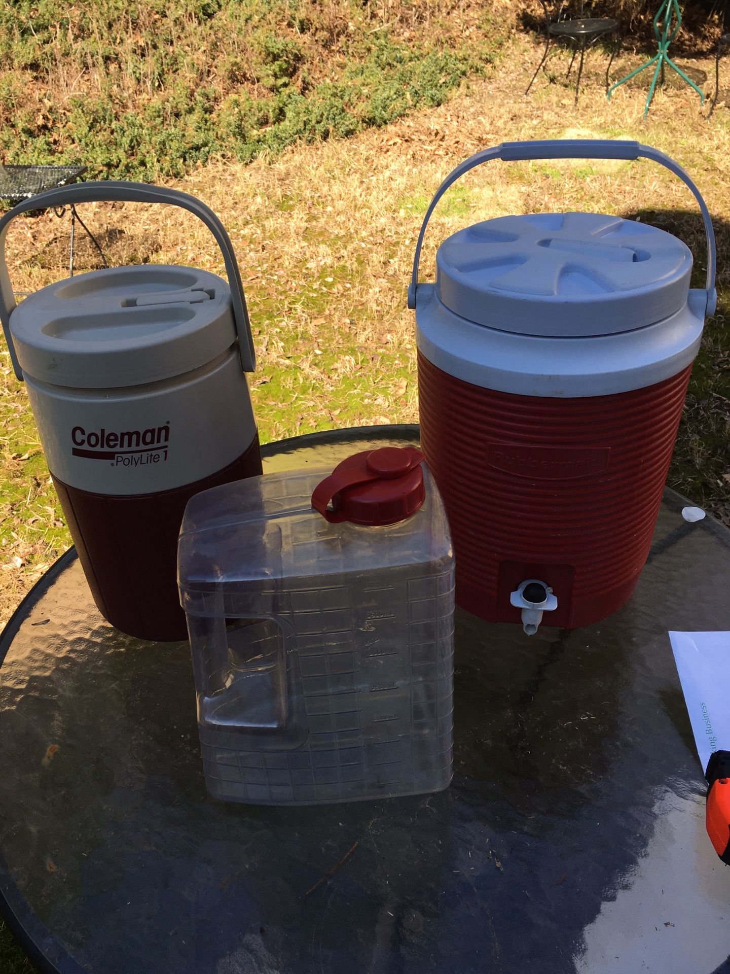 All New Coolers Or Jug