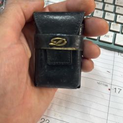 St Dupont Lighter Leather Pouch Or Holder