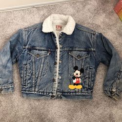 Distressed Mickeys Levi’s Jacket
