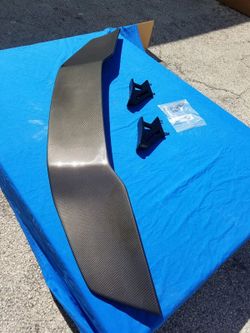 Aventador 2012 2013 2014 2015 2016 2017 Rear Trunk Lid Wing Spoiler SV Style unpainted FRP Part
