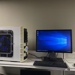 Gaming Computer Comes with monitor keyboard and mouse