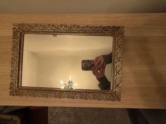 Vintage Mirror Tray