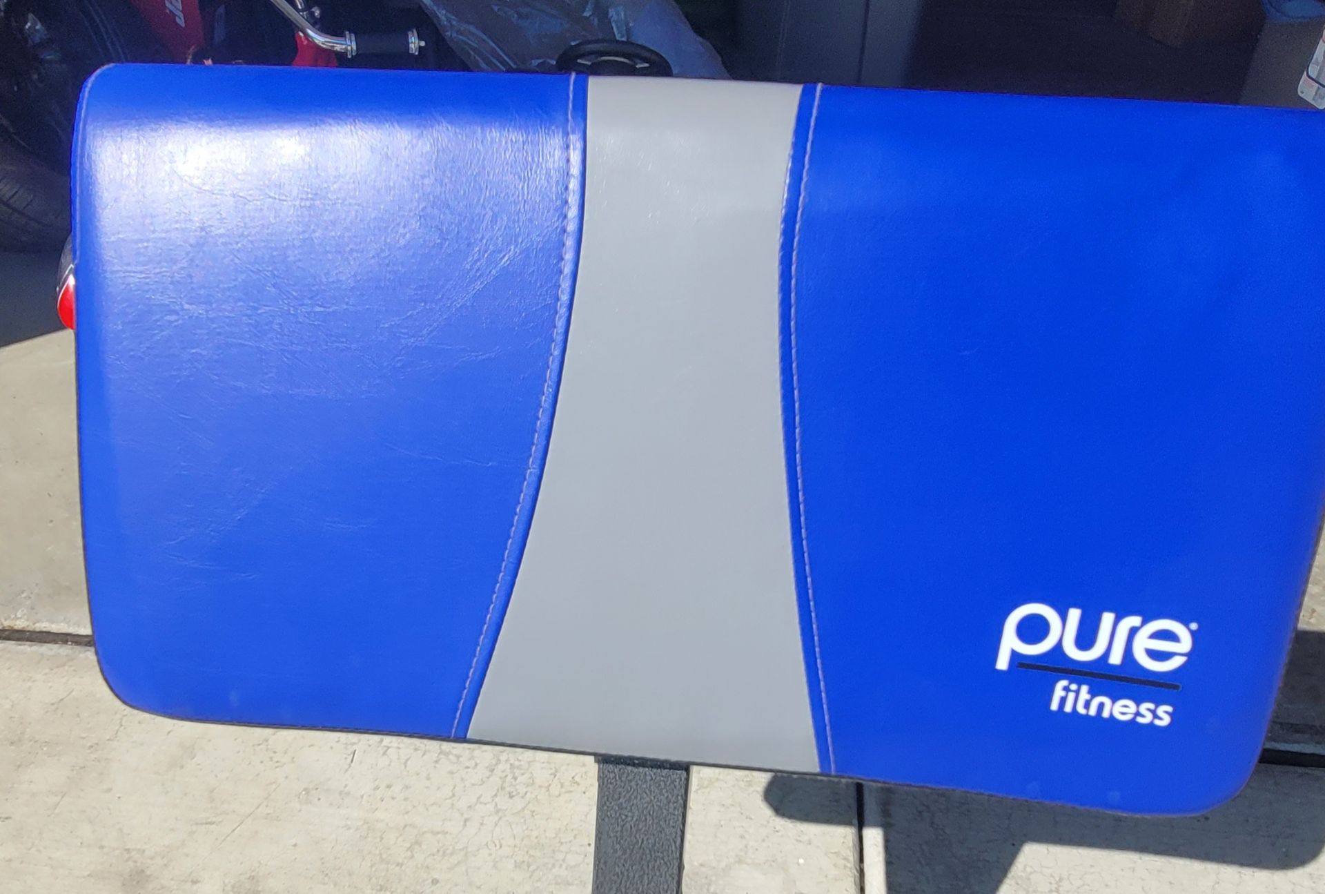 Pure fitness curl bench
