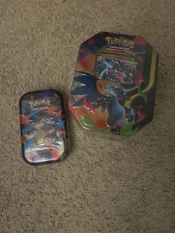 Pokemon Mega evolution mini tin and tin