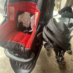 Stroller & Car seat W/additional Stroller