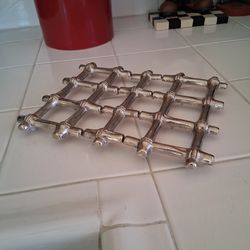 Silver Plated Pieces w/ Stainless Steel Extension Rods