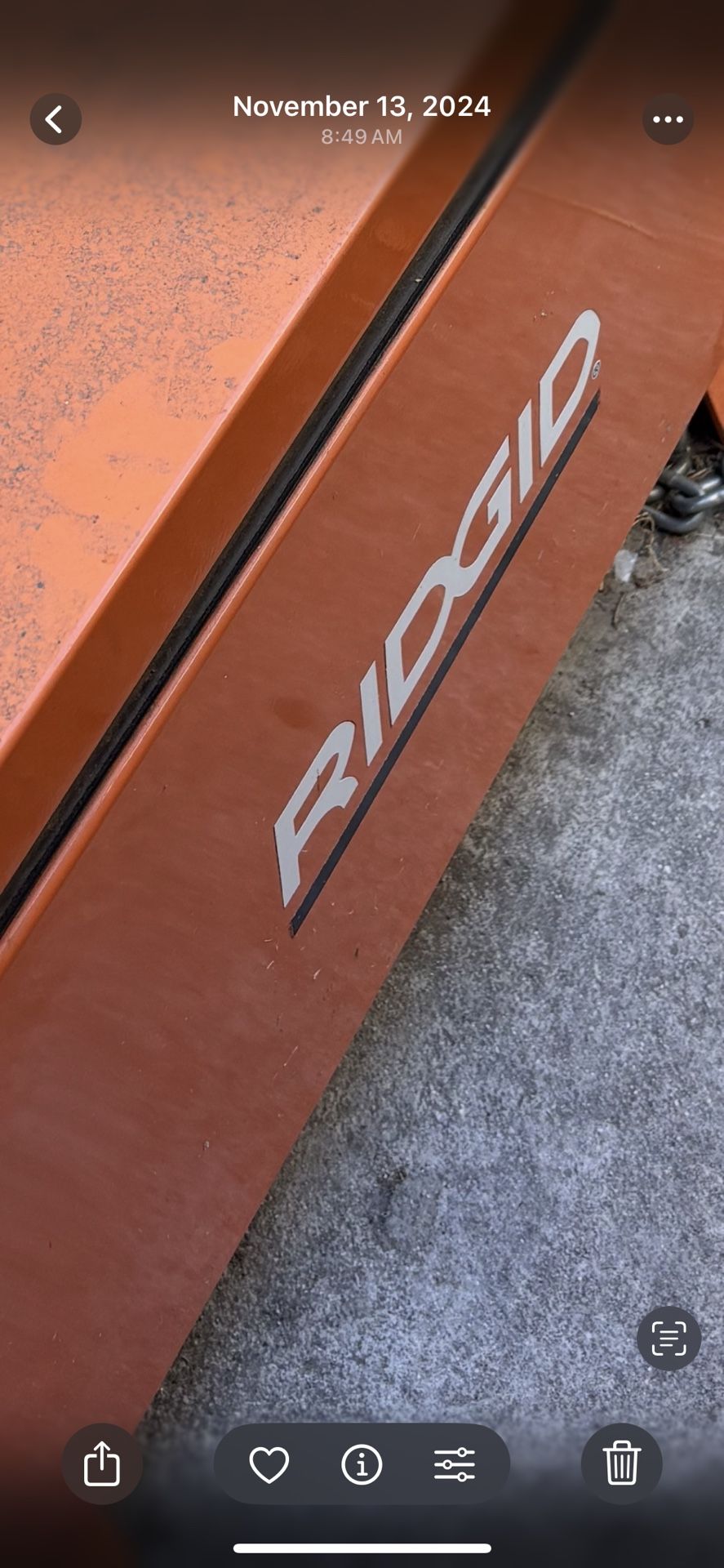 Ridgid Tool Box