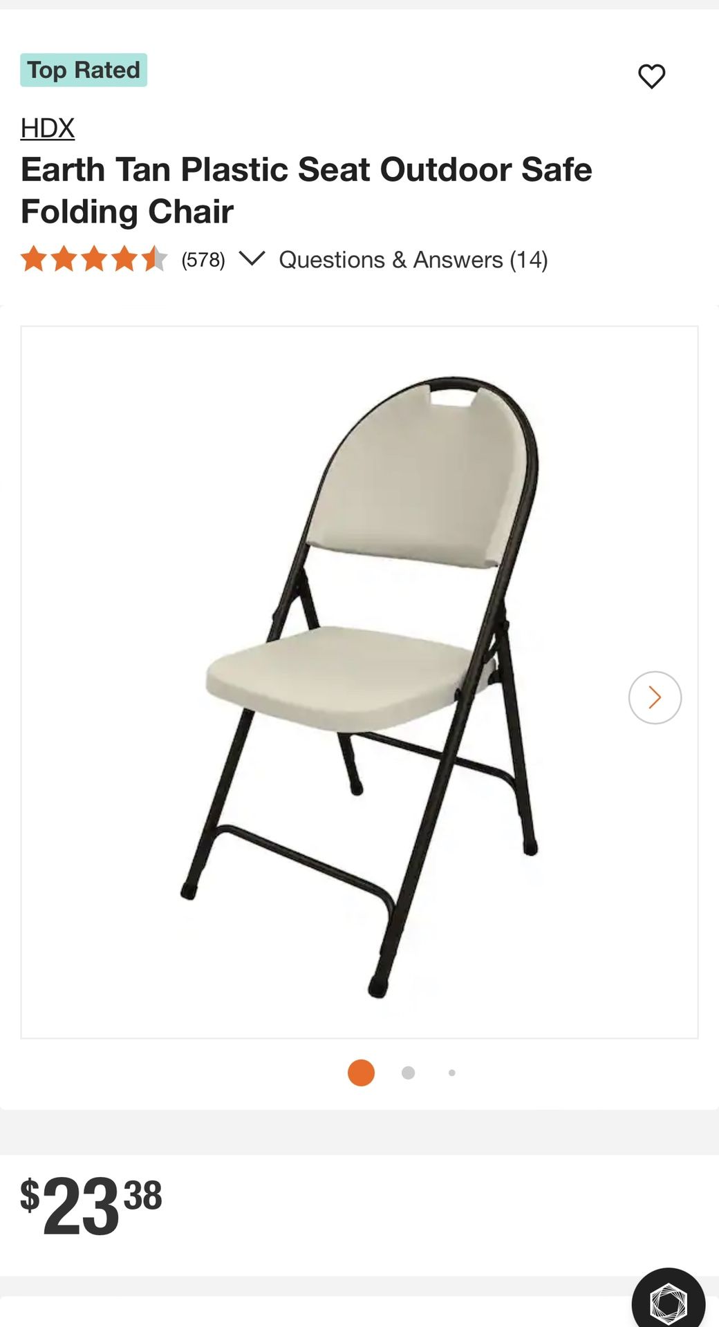 Foldable chair