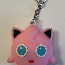 Jigglypuff Pokémon Keychain