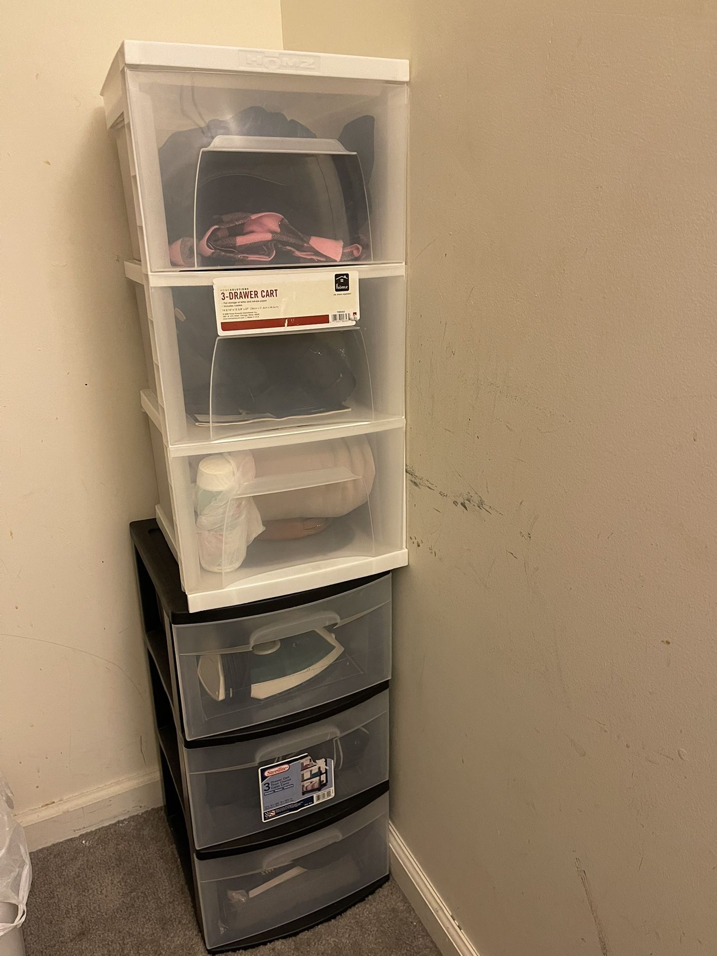 2 Storage Drawers