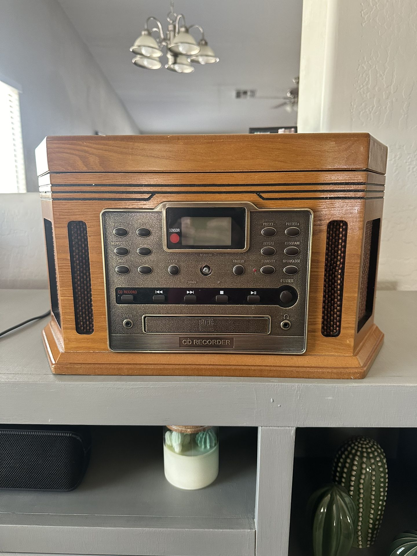 Crosley CR248 Songwriter CD Recorder Turntable