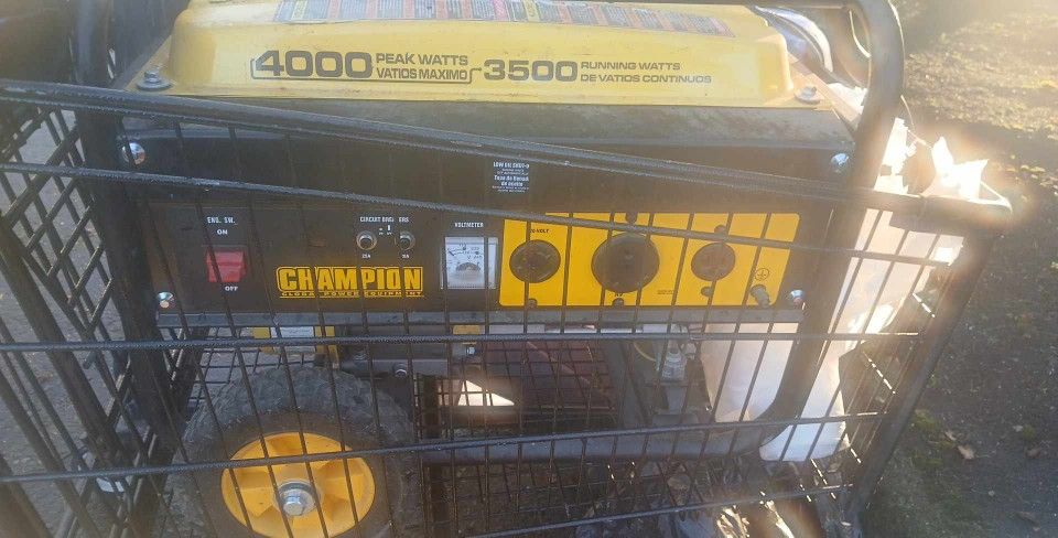 4000 Watt 3500 Running Watt Generator